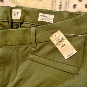 NWT GAP Curvy Signature Skinny Ankle Pants Sz 10P